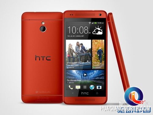 高清屏双核强机 红色HTC One mini亮相第1张图