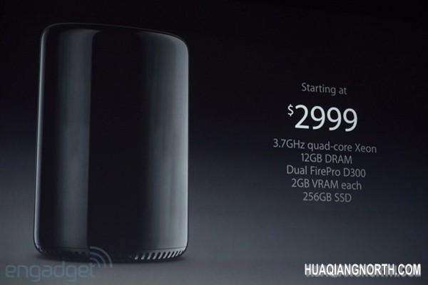 全新Mac Pro上市时间公布:2999美元起