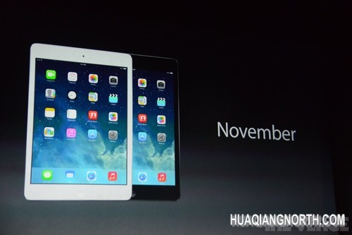 焕然一新全面升级 iPad Air将首发中国 