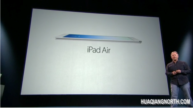 苹果正式发布iPad Air 搭载A7处理器更强劲