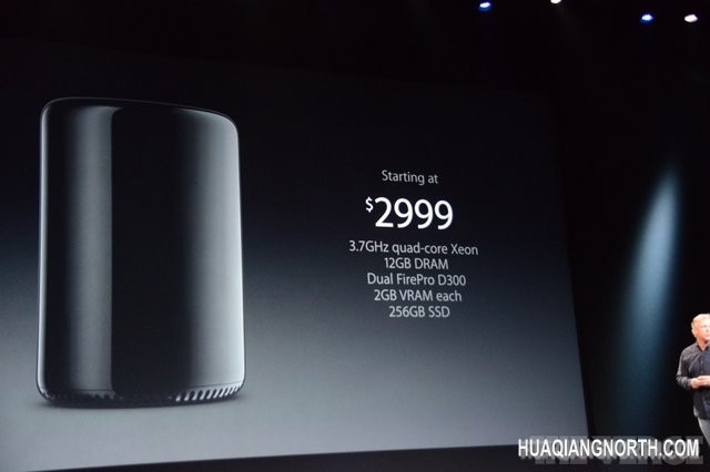 苹果发全新Mac Pro 硬件大幅提升2999美元起