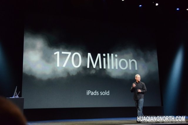 iPad总销量达1亿7000万台 市场占有率达81%