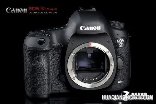 佳能5D Mark III 正面图