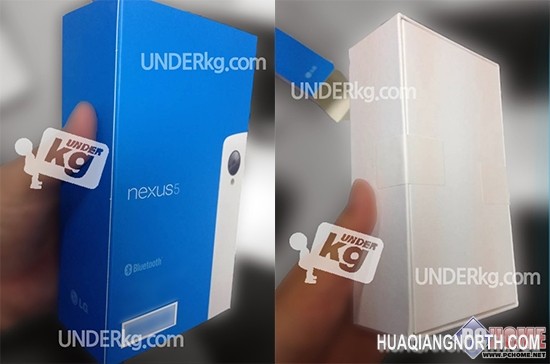 黑白两色经典 Nexus 5白色渲染图曝光