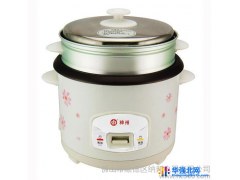 供应纳邦 神州S501JY直筒印花不粘胆西施锅西施煲直筒锅电饭煲图1