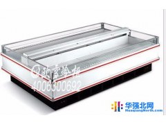【欧雪】大型商用冷冻冰柜，超市双岛风冷玻璃门卧式冷冻柜 其他冰箱、冷柜WDS-20CY图1