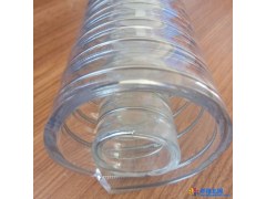 聚氨酯平滑钢丝管 食品级透明橡胶平滑管 平滑钢丝软管 无塑化剂钢丝平滑管 食品级真空吸料平滑管图1