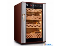 布尔道格VC118 雪茄柜 恒温恒湿雪茄柜价格保湿柜 热管无级变频智能恒温红酒柜图1