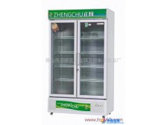 供应正厨G1.2L2FA双门展示冷柜，汽水展示柜图1