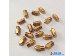 3D打印机配件，喷头喷嘴，挤出机喷嘴，全铜3d打印机喷嘴 打印机喷头图1