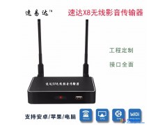 速易达 速达X8无线影音传输器 无线同屏器 无线投影宝 支持安卓苹果手机和WINDOWS电脑无线投影 无线同屏图1