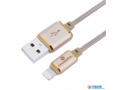 秋叶原（CHOSEAL）苹果数据线 iPhone5s iPhone6 6s Plus充电线 1米图1