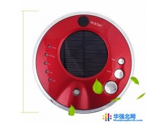 太阳能usb车载空气净化器负离子氧吧香薰加湿除甲醛图1