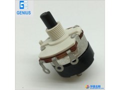 24mm带开关电位器  碳膜电位器 GENIUS直销 R2415S系列图1