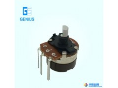 供R2430S系列   24mm调音电位器   带开关旋转电位器   厂家直销  免费拿样图1