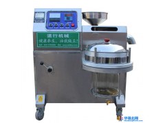 道行中小型家用商用不锈钢芝麻榨油机 电动螺旋自动过滤香油机图1