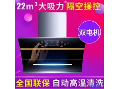 家用厨房油烟机侧吸式双电机油烟机欧式大吸力抽油烟机oem图1