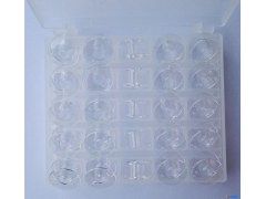 包邮胜家 兄弟 重机多功能缝纫机通用25个台湾产透明梭芯带梭芯盒图1