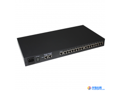 康海NC616-16M 16口RS485转以太网19英寸机架式串口服务器 工业级 质保五年图1