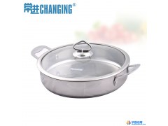 供应【常进出品】焖锅专用锅 三汁闷锅 焖鸡鱼锅图1