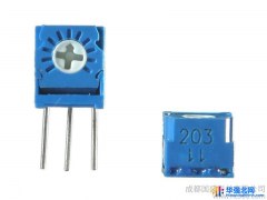 供应BOCHEN博晨3323W-1-502LF单圈可调电位器,3323W-502反调式5K,3323W可调电阻图1