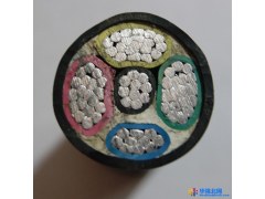 【杭州安信】电缆厂家直销铝电缆5芯120平方电缆 国标铝芯电缆VLV3*120+2平方电力电缆图1