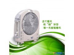 新佳SNCA可充电电风扇手提式露营灯风扇灯应急风扇台扇学生风扇图1