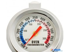 不锈钢烤箱温度计 指针式温度计 可直接入烤箱使用50-300度图1