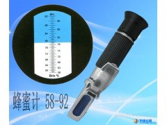 供应手持式蜂蜜计 波美度测定仪 蜂蜜蜂糖含糖度水分测定折射仪图1