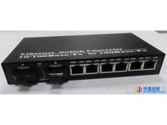 厂家供应TSKYEE/天野TY-CX02G-6DA单模单纤光纤交换机 百兆2光6电光纤收发器 工业级光纤交换机图1
