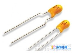 供应怡俊6.3V0.68UF 10%钽电容  直插钽电容 6.3V0图1