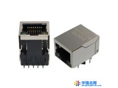 集成千兆电路带灯插座　机顶盒应用工业级１０Ｐ８Ｃ通讯连接器 rj45变压器集成电路配件图1