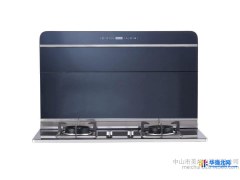 供应美炊二合一嵌入式集成灶苹果款双电上置离的近吸的净烟灶组合图1