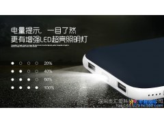 新款通用橡胶油充电宝10000毫安超薄聚合物移动电源图1