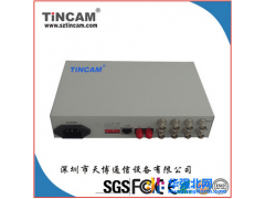 TINCAM天博TBC-6120N    4E1PDH光端机   桌面式图1
