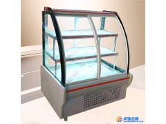 瑞金特 厂家直销 不锈钢小型圆弧玻璃蛋糕柜图1
