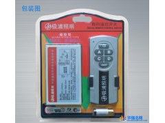 极浦电工 灯具摇控开关 二三四路摇控开关 分段开关 家用开关图1
