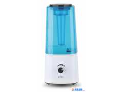 厂家供应超声波负离子加湿器 蓝方柱其宝哈哈熊加湿器一件代发图1