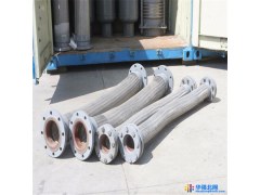 供应不锈钢304金属软管/316法兰连接金属软管/高温金属软管 高压金属软管 波纹管量大从优图1