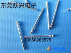 电源模块PIN针 圆导针T头针 镀锡铜包钢1.0x12X1.5mm 元件焊锡针跃兴电子0.6*21*1.0mm 电感引脚图1
