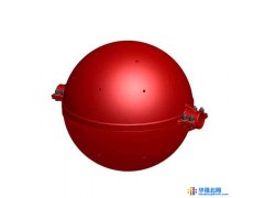 警示球 供应航空安全工作警示设施 玻璃钢航标球 高压线警告球图1
