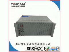TINCAM天博TBC-XP1800  协议转换器4U机架    光纤收发器厂家图1