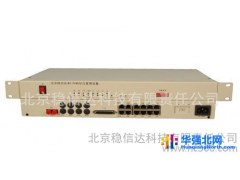 电话光端机光纤传输8路电话+2路百兆网络隔离+4E1接口光端机,pcm电话光端机,1U机架型，220V或48V供电图1
