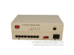 单纤FC 40KM 传输8路电话 光端机北京稳信达厂家直销 1U桌面型 内置AC220V供电 电源更稳定  厂家包邮！图1