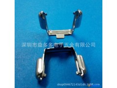 工厂定制2063W01负极弹片 镀金镀银镀镍弹片 五金冲压件加工图1