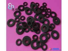 pa6尼龙白色绝缘垫片 耐高温电木介子 耐磨POM塑胶垫圈生产图1