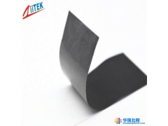 优质超薄柔性人工合成石墨片 可背绝缘胶冲型加工 导热石墨片图1