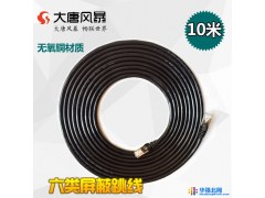 大唐风暴 大唐 6类屏蔽网络跳线 六类屏蔽跳线10米 网络线图1