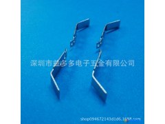 销售2064W00左右弹片 耐腐蚀定位弹片冲压件 镀镍弹片图1