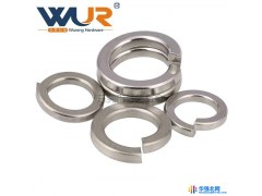 美制304不锈钢弹性垫圈 弹簧垫圈 美制弹介弹性垫片挡圈图1